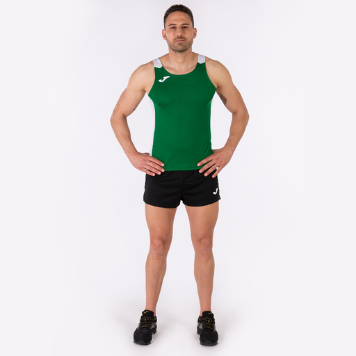  Camiseta Tirantes Joma Record Ii Verde Blanco