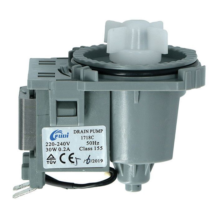 Dishwasher drain pump 1718c - 30w - sidepar 8014025072883