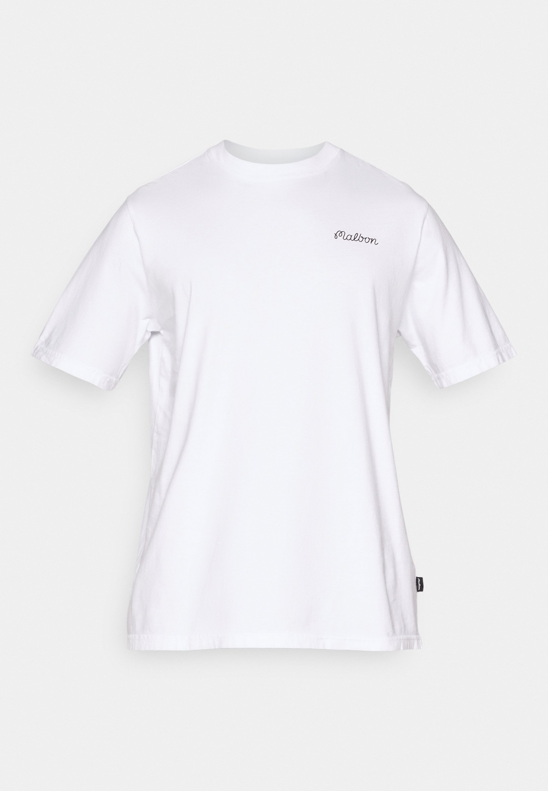 Maglietta Malbon BERMUDA BALDWIN TEE - T-shirt stampata - bianca