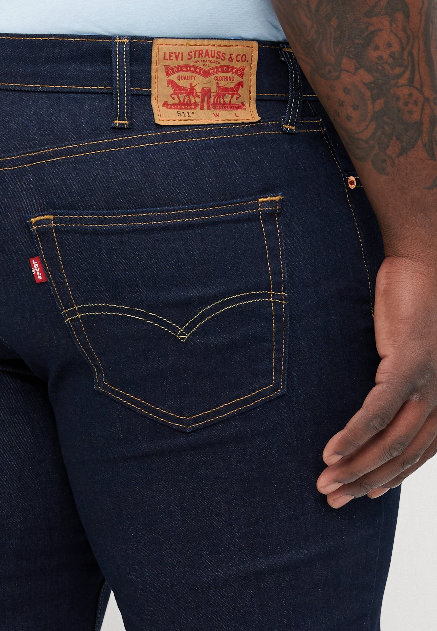 Levi's® Plus 511 SLIM - Jeans slim fit - dark hollow