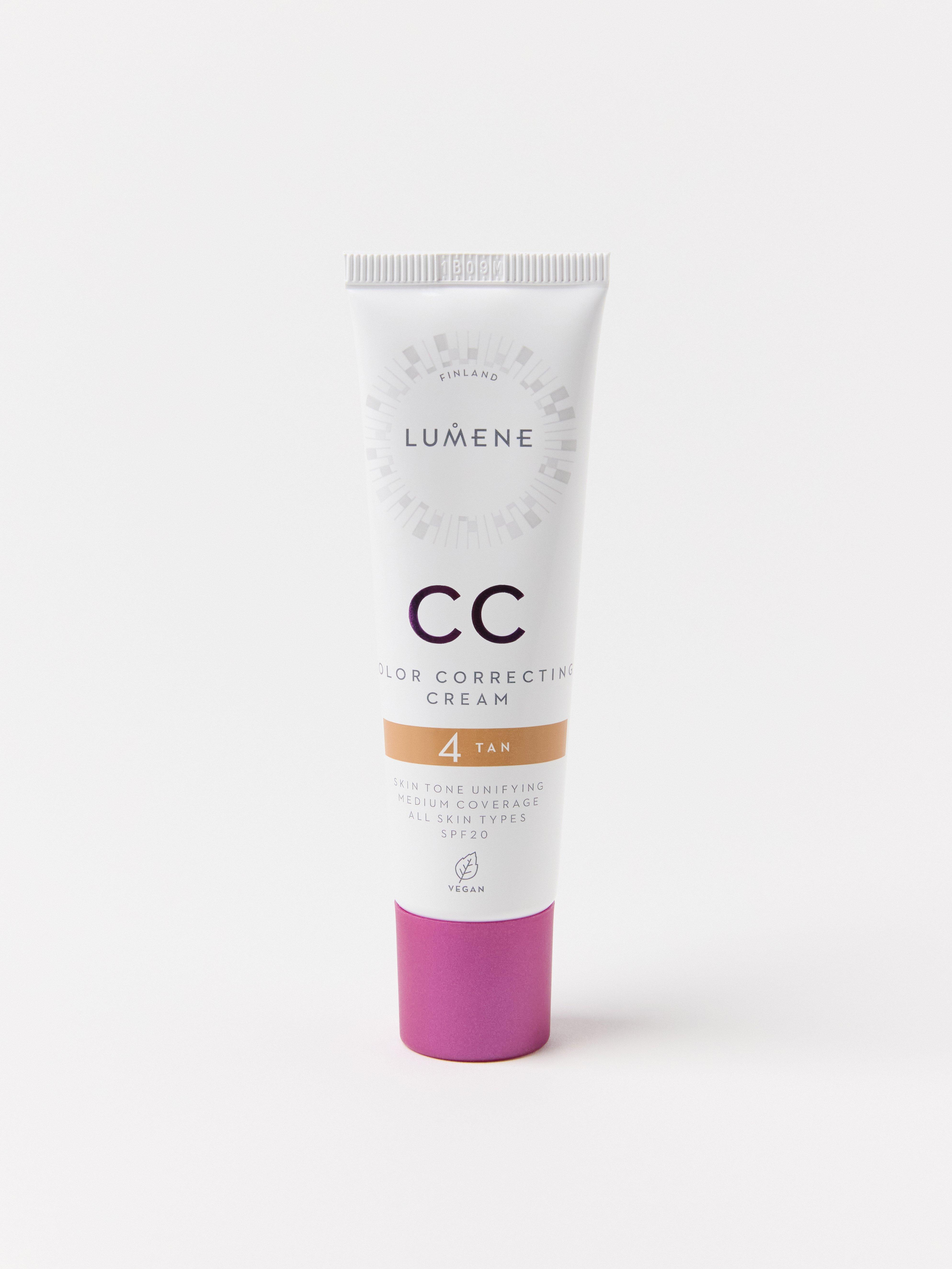 Lumene CC Color Correcting Cream 4 TAN