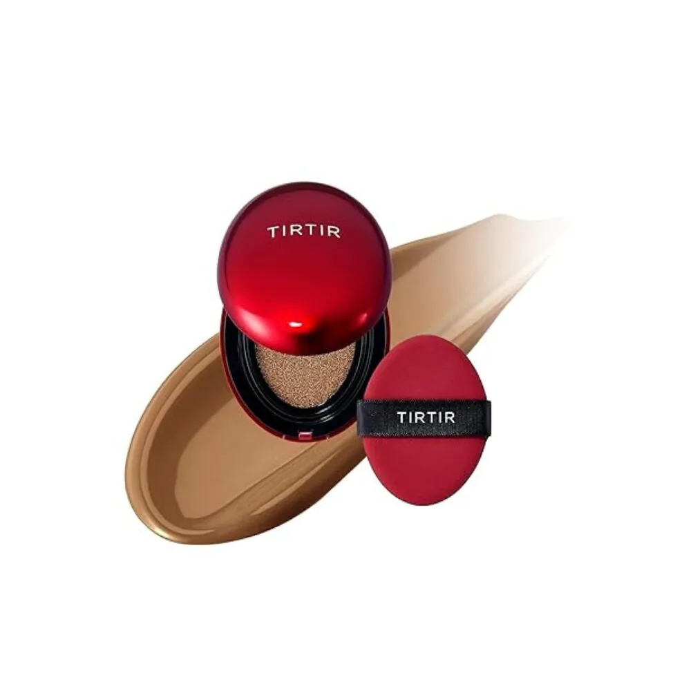Tirtir Mask Fit Red Mini Cushion Podkład w gąbce SPF40 PA++, 43N Deep Cocoa
