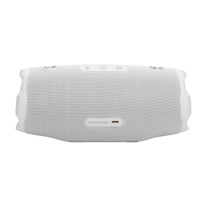 Altavoz Bluetooth portátil JBL Charge 6 - Blanco - Resistente al agua y a las caídas