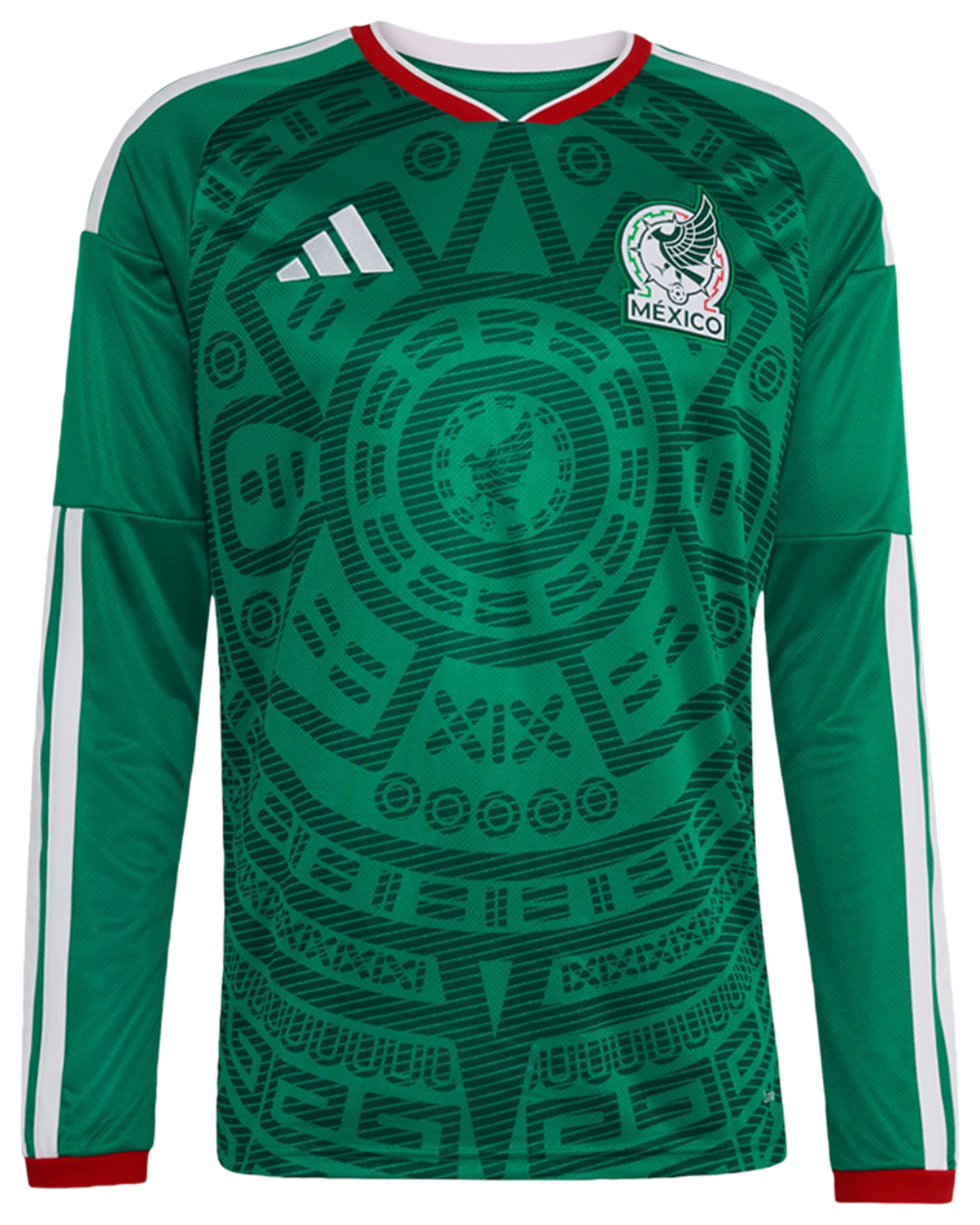 adidas Mexico 26 Kotipelipaita Replica Pitkähihainen