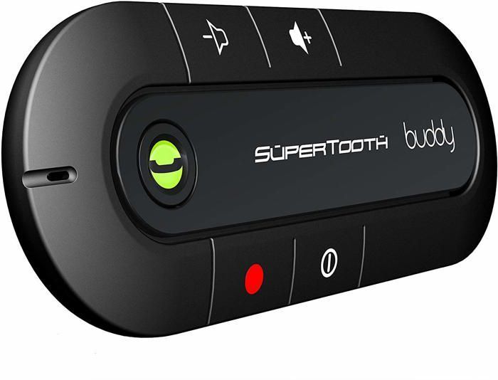 Kit mains libres - Supertooth - Buddy - Bluetooth - Autonomie 20h - Fixation pare-soleil