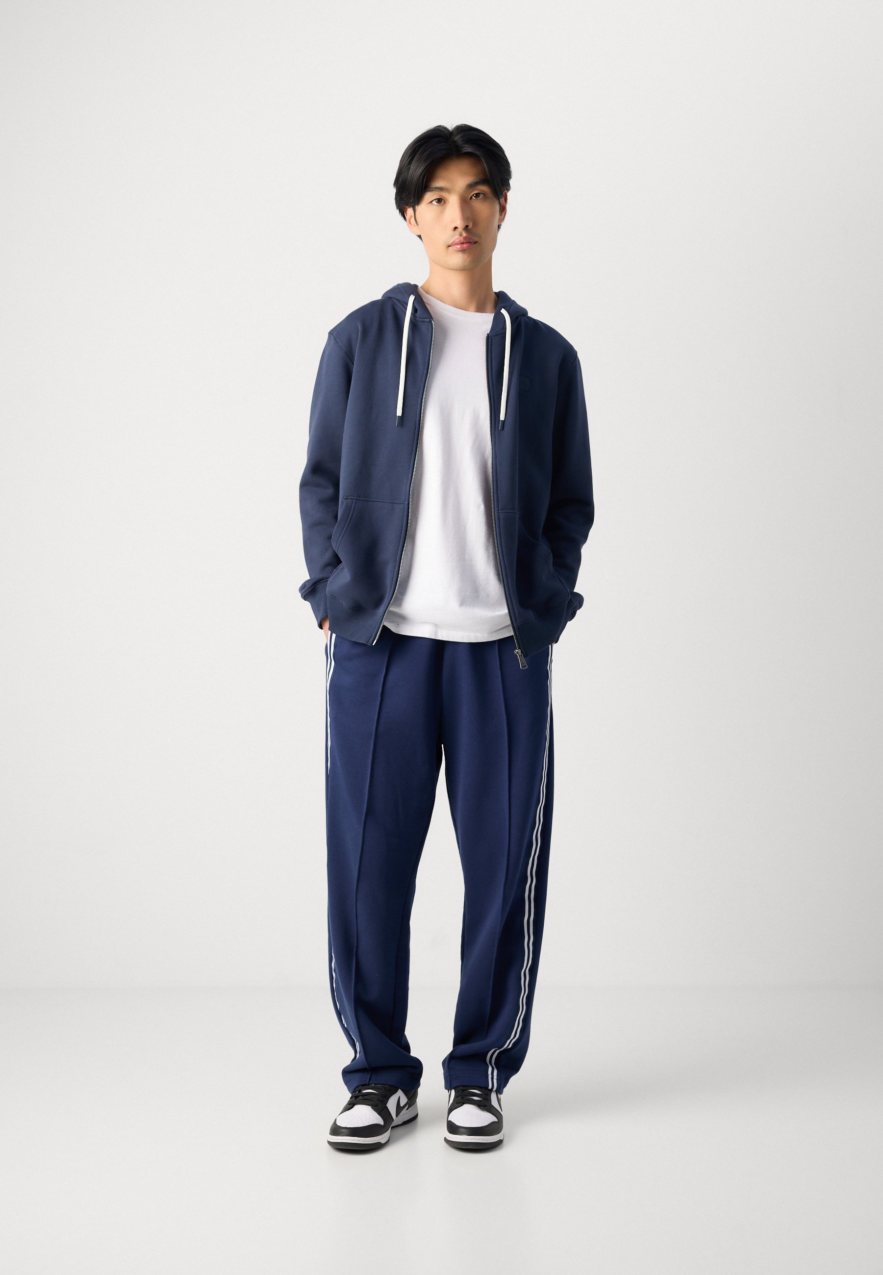 Scotch & Soda FULL ZIP LOGO HOODIE - Sweatshirt met ritssluiting - Sky Captain