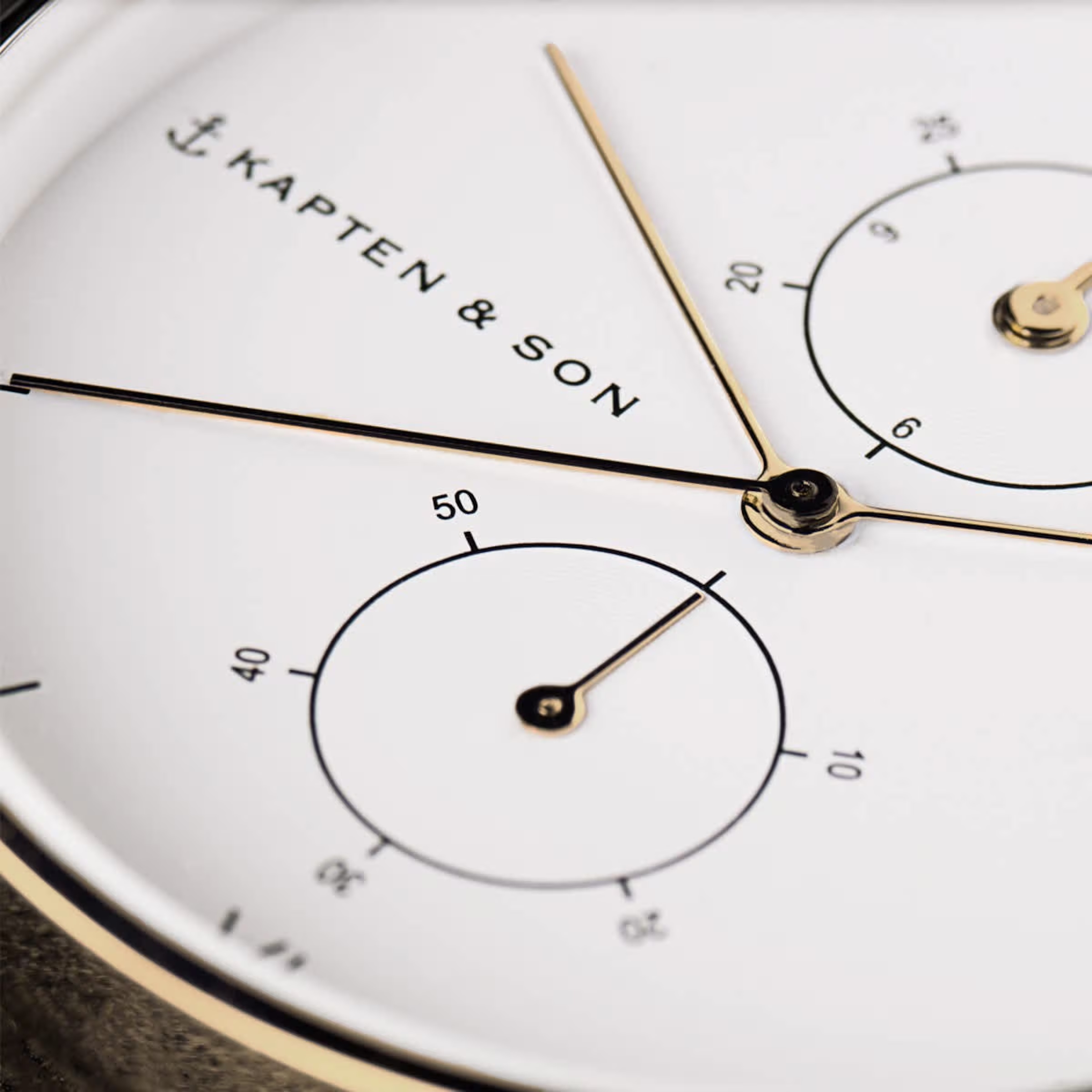 Chrono Small Acier Doré