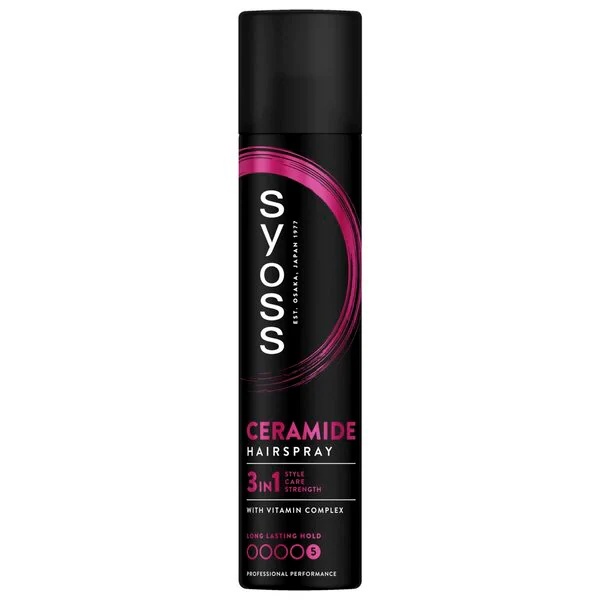 Syoss Hold 5 lak za lase s ceramidi 300 ml