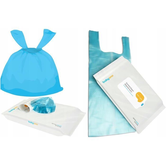 Parfumée Diaper Sacs De Couches Jetables, Lot De 100
