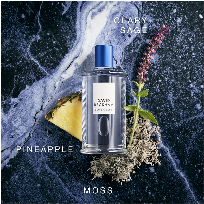 David Beckham Classic Blue Eau de Toilette voor mannen
