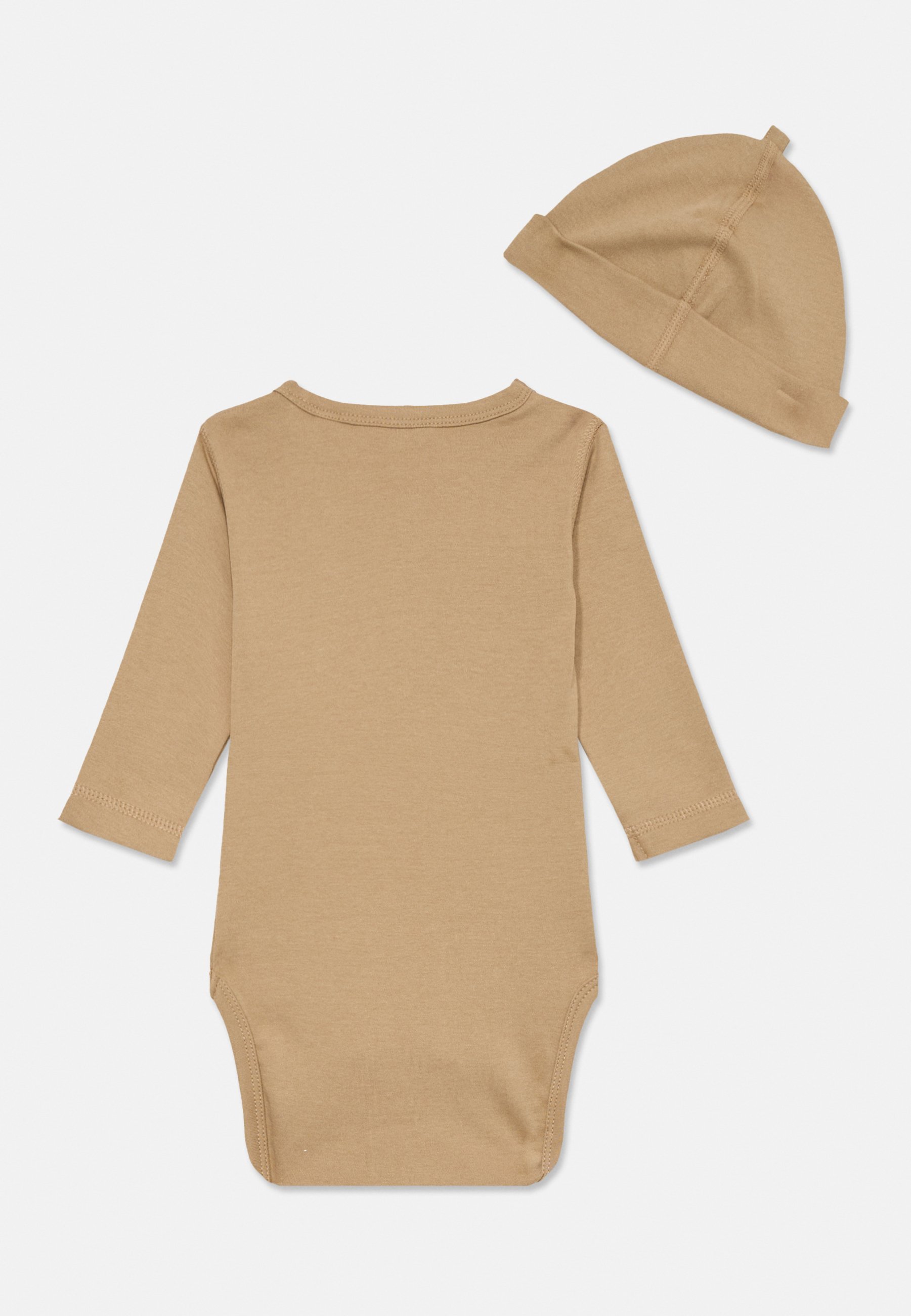 GANT DOG PRINT BODY BEANIE SET UNISEX - Body - dark khaki