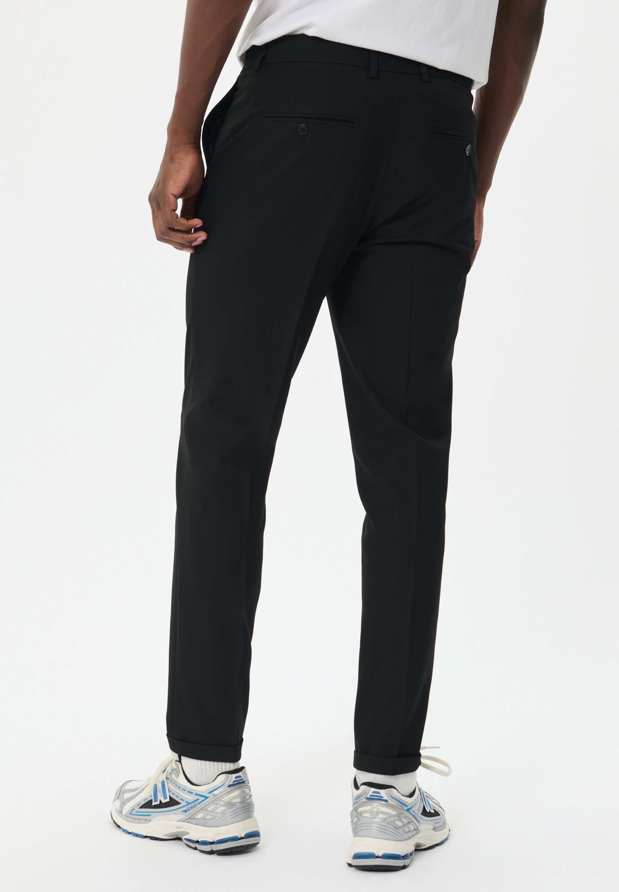 Matinique LIAM SLIM FIT - Chino - schwarz