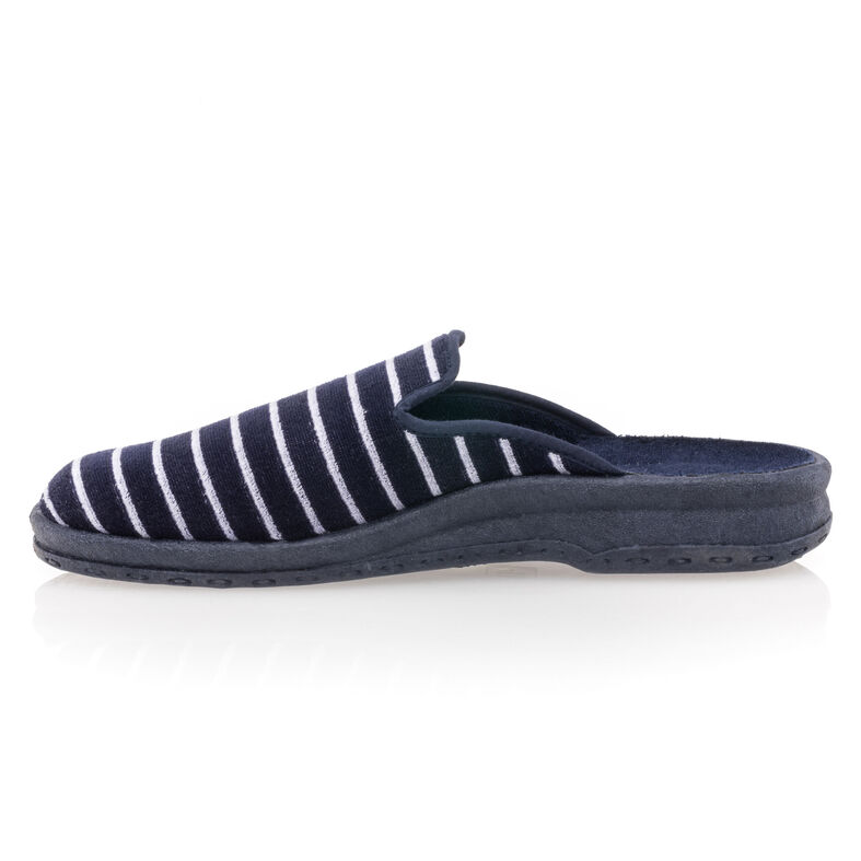 Blaue Herrenpantoffeln