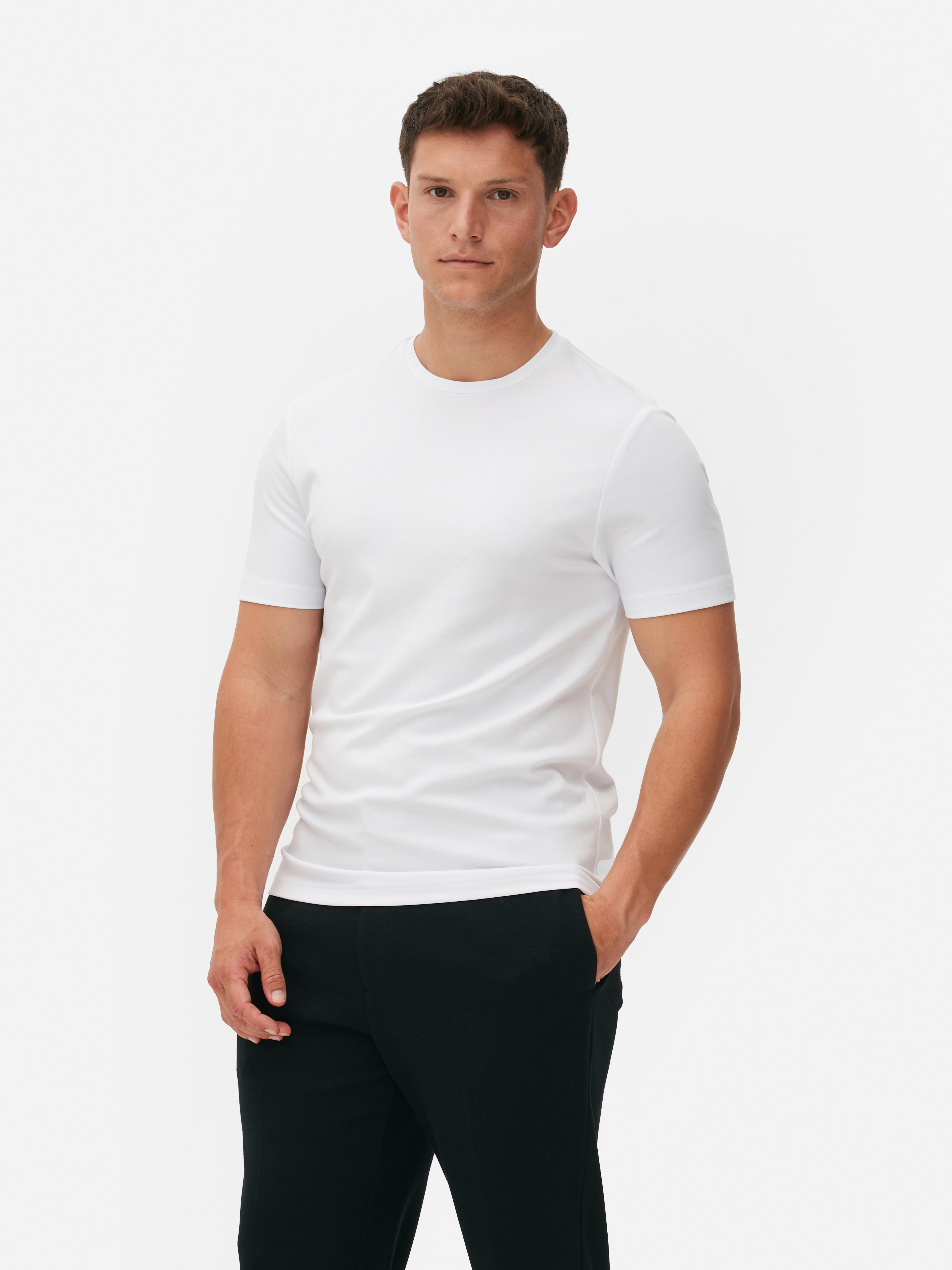 Tricou Kem cu guler rotund, clasic sau casual, de bază, ai nevoie de acest tricou clasic.