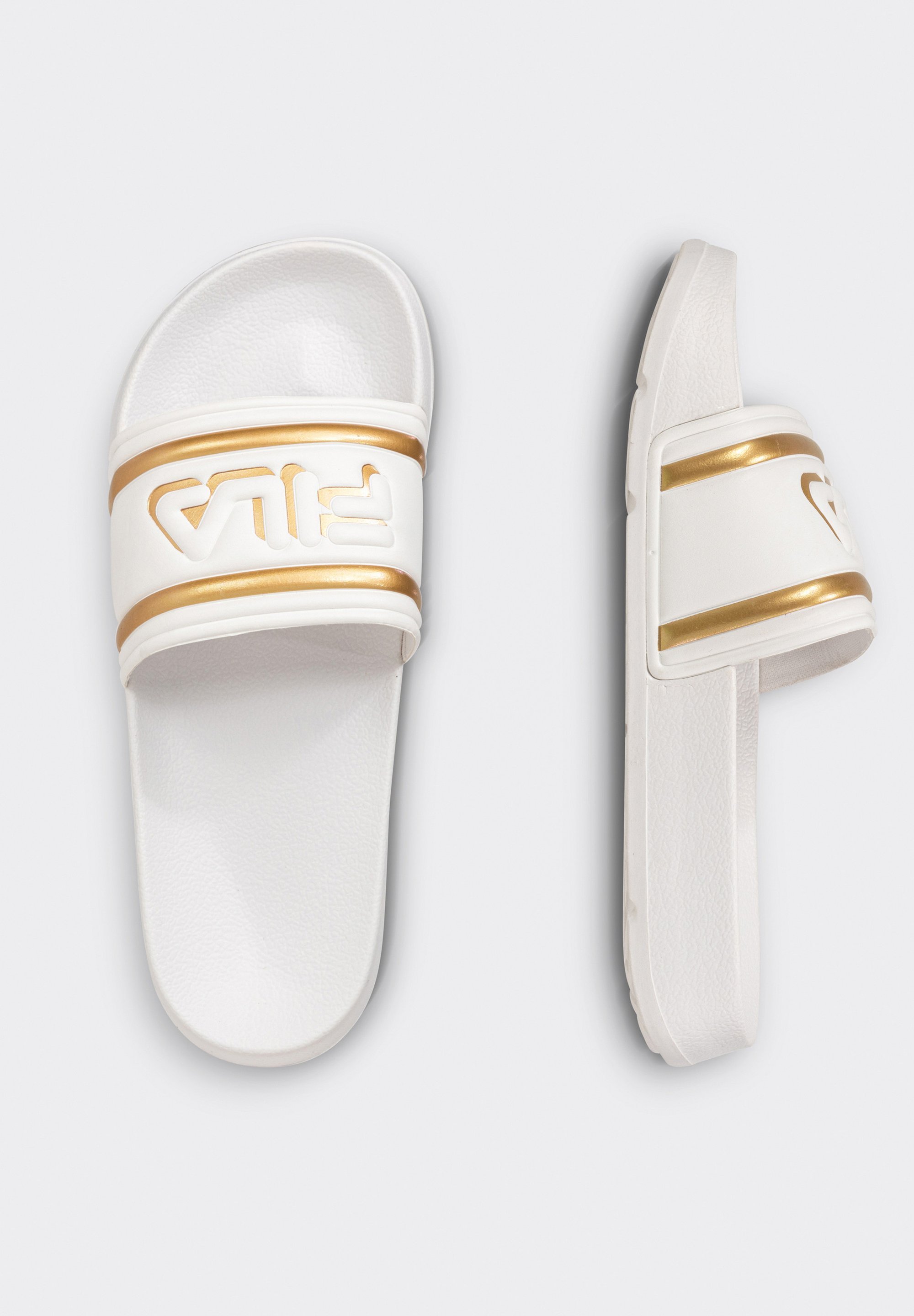 Fila MORRO BAY LOGO - Scivoli da piscina - oro bianco