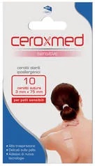 CEROXMED Patchs de suture Ceroxmed Sensitive 3 x 75 mm, 10 pièces