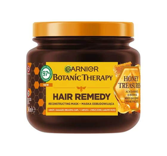 Garnier Botanic Therapy maska do włosów zniszczonych z miodem 340 ml
