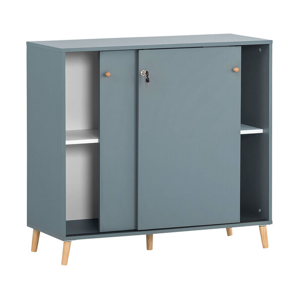 Serie 500 Aktenschrank U 1000 ST, fjord