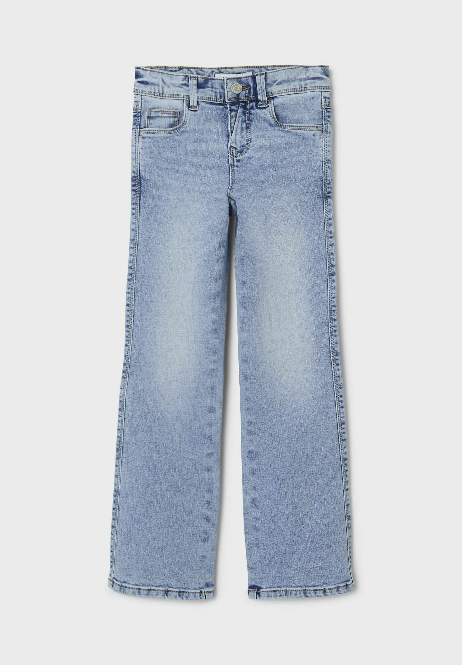 Noem het NKFPOLLY - Rechte jeans - lichtblauwe denim