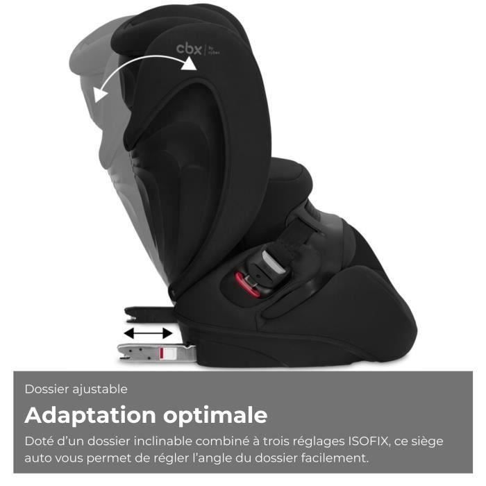 Seggiolino auto Cybex Pallas B i-Size CBX - da 76 a 150 cm - da 9 a 50 kg - da 15 mesi a 12 anni - Nero puro