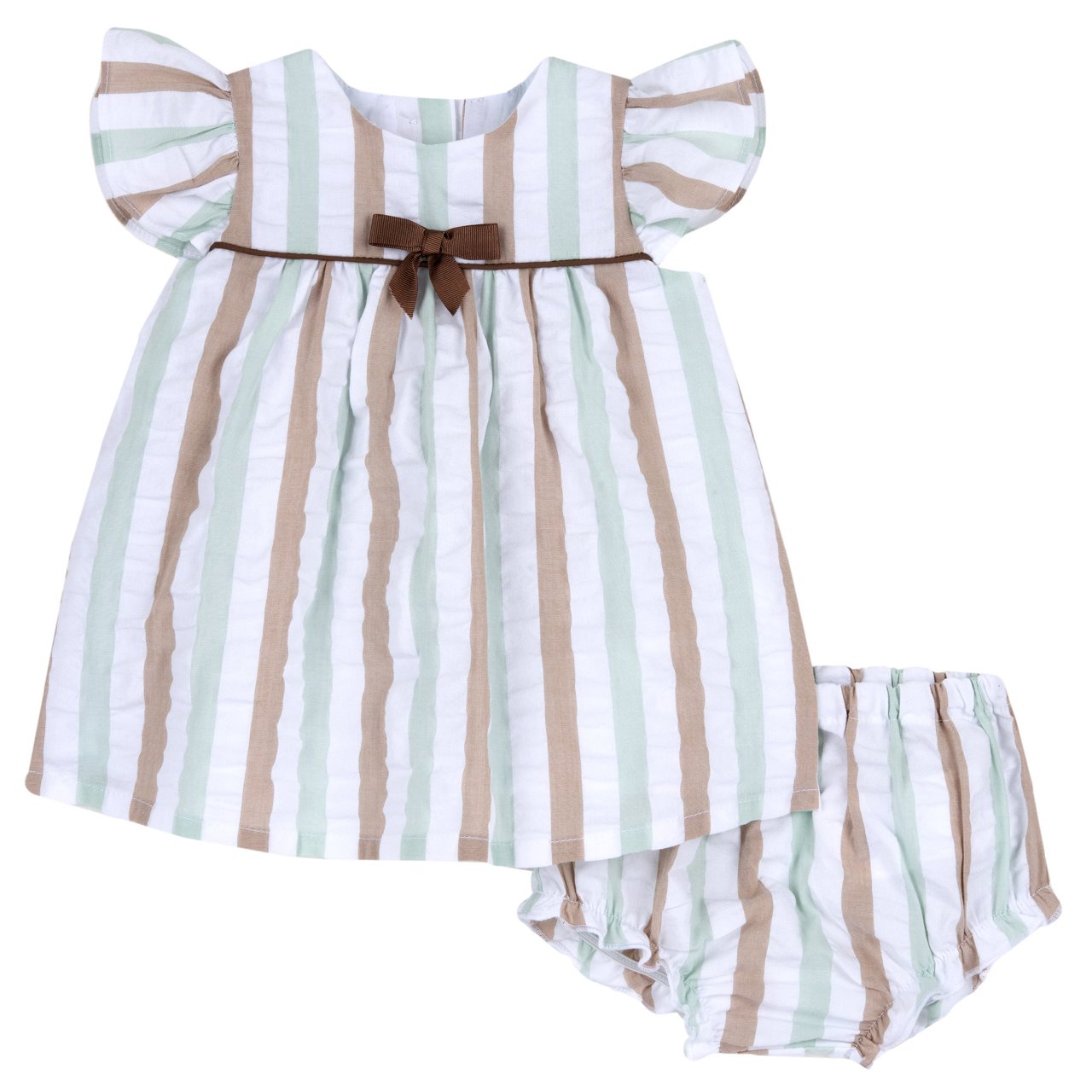 Kleiderset mit Kragen und Culottes