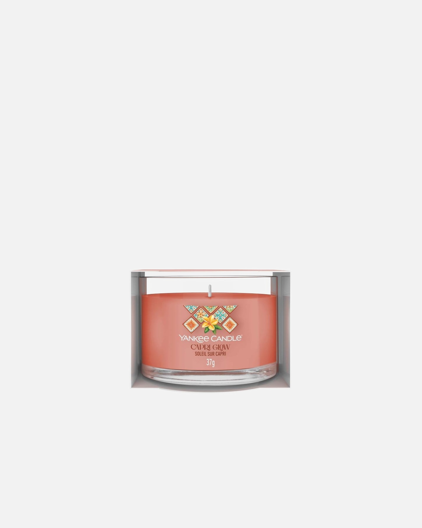 YANKEE CANDLE SIGNATURE SINGLE VOTIVE EN VERRE SOLEIL SUR CAPRI