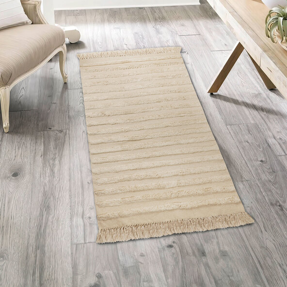 Boho futószőnyeg, csíkos
