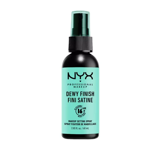 NYX Professional Makeup Dewy Finish spray utrwalający makijaż 60 ml