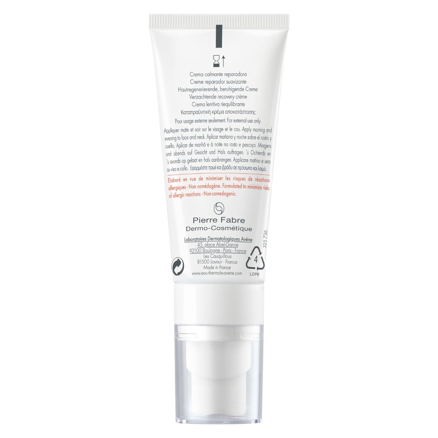 „Avène Tolerance Control“ raminamasis odos regeneruojamasis veido kremas – 40 ml