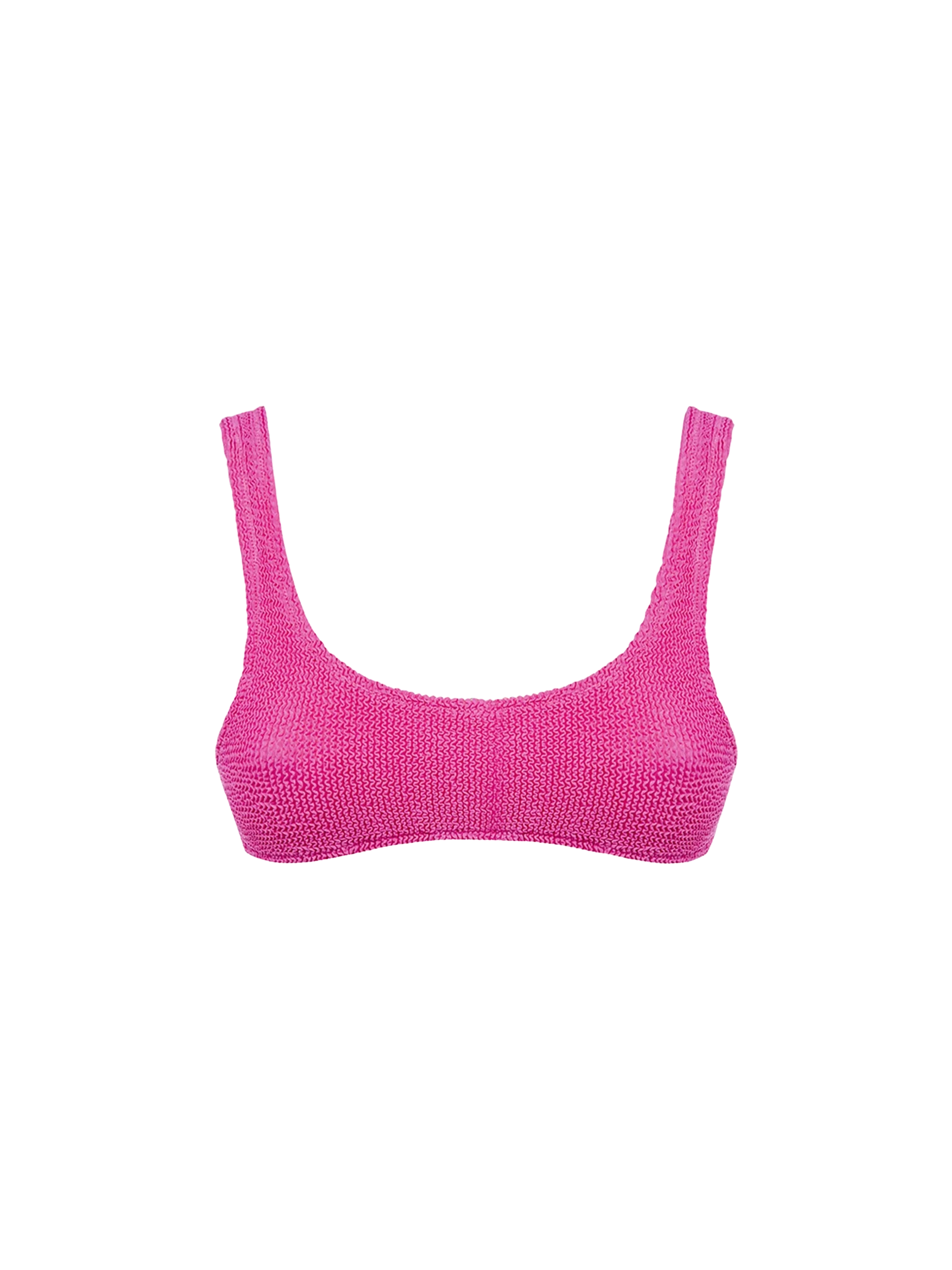 Naima klassieke roze crêpe bralette voor dames