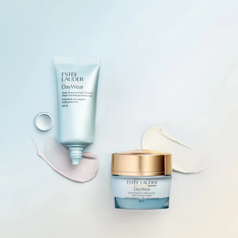 „Estée Lauder DayWear Multi-Protection Anti-Oxidant Sheer Tint Release Moisturizer“ SPF 15 visiems odos tipams