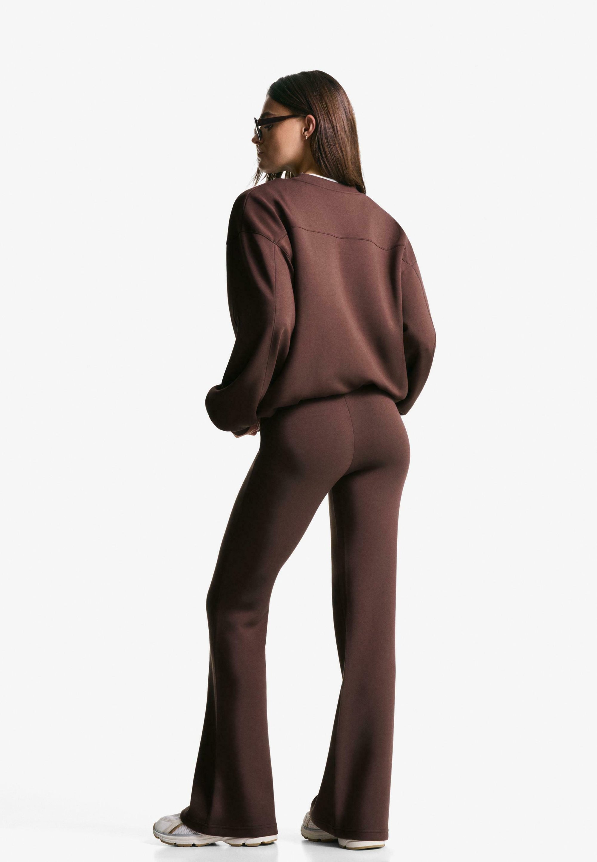 Pantalon Bershka - marron foncé