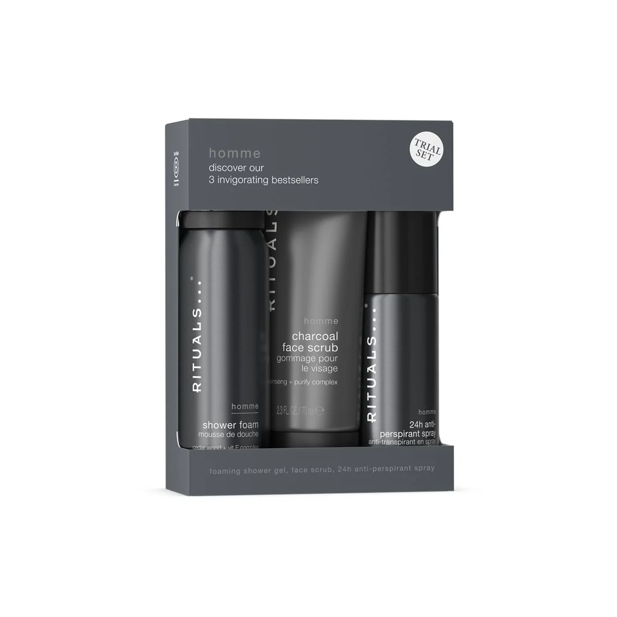 Homme Trial Set Homme 2024 - Cofanetti Viso e Corpo