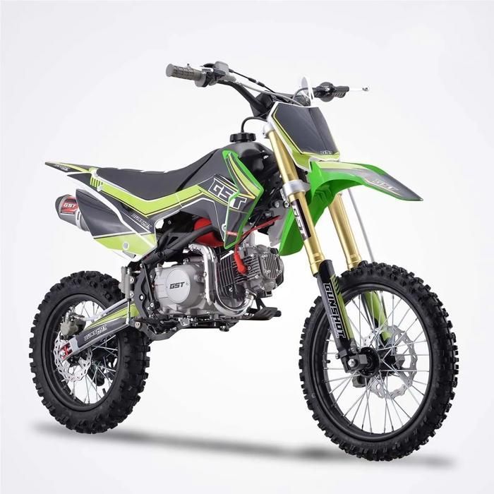Moto de cross 125 / Pit Bike GUNSHOT 125 FX / 17/14 / Verde