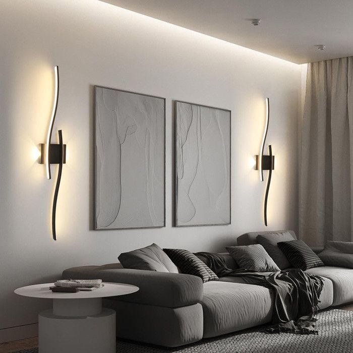 DELIPOP 27W LED Wall Light - Modern Design - Warm White 3000K Lighting - Aluminium and Iron - Ideal for Stairs, Hallways, Balconies