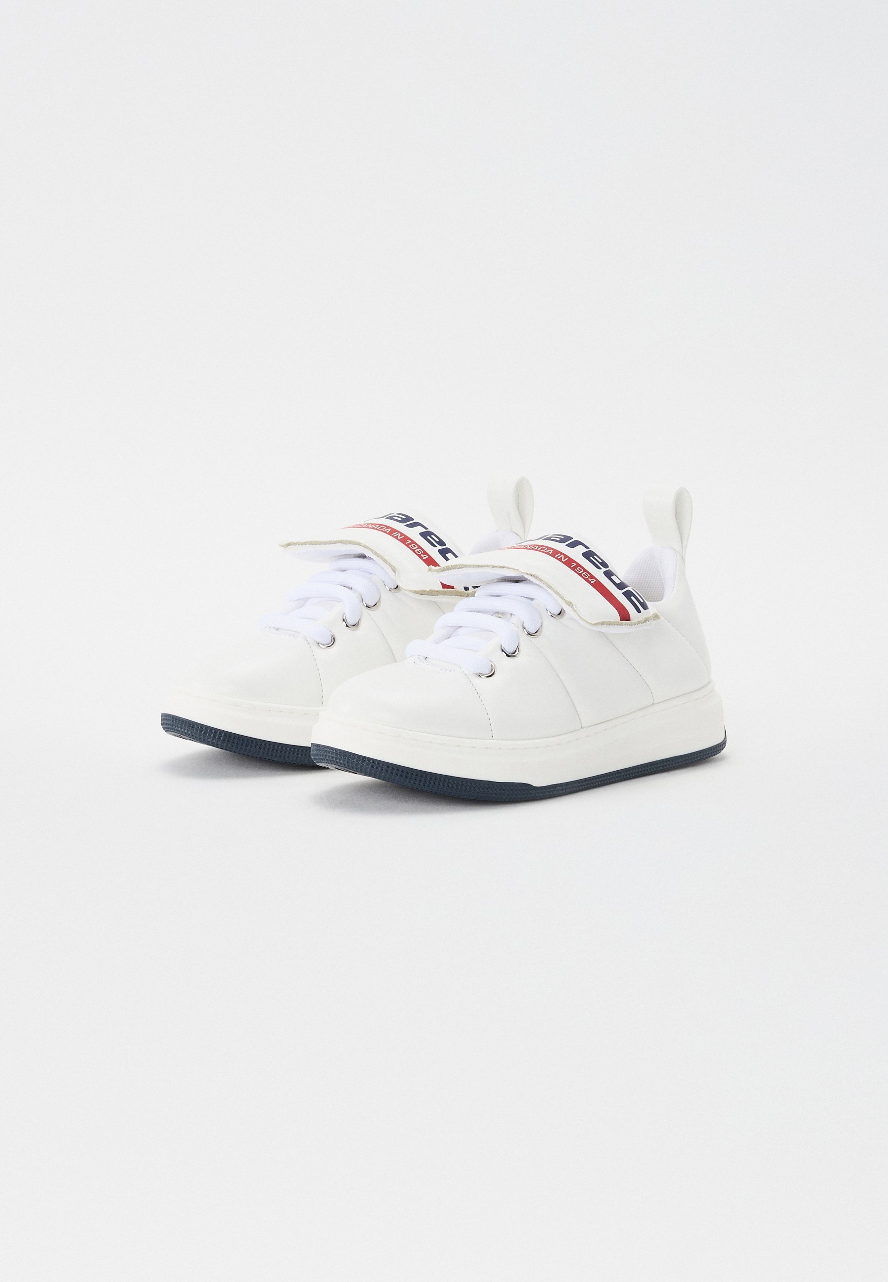 Dsquared2 80227 UNISEX - Sportbačiai - balti/tamsiai mėlyni/raudoni