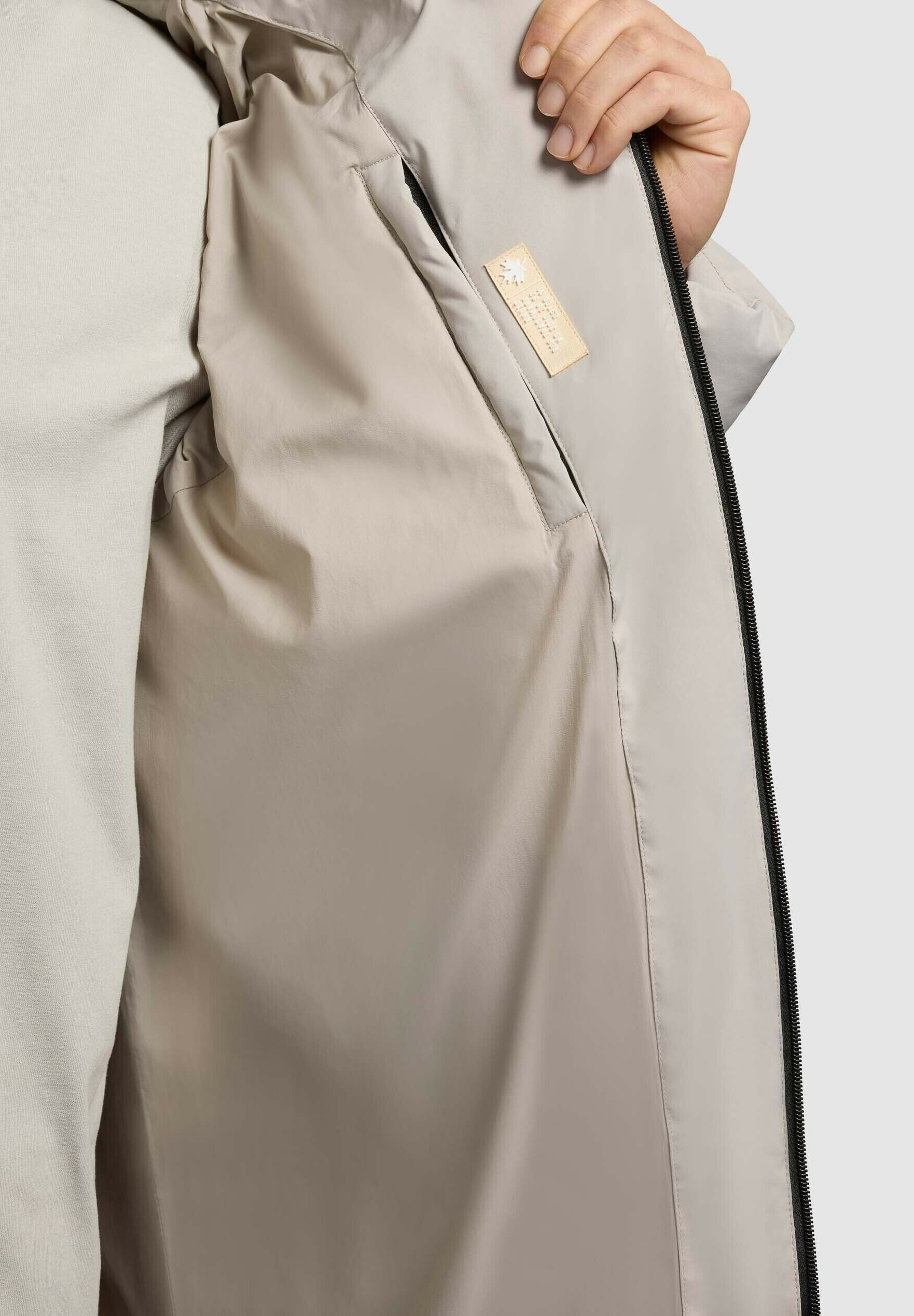 khujo CAIUS - Manteau d'hiver - gris clair