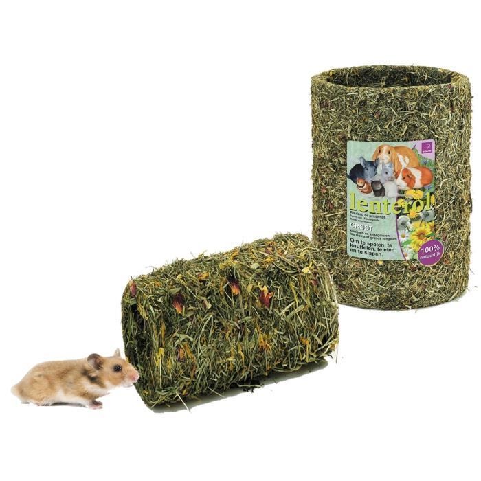 Petisco ESVE em formato de rolinho primavera para coelhos e roedores, 30 cm de comprimento.