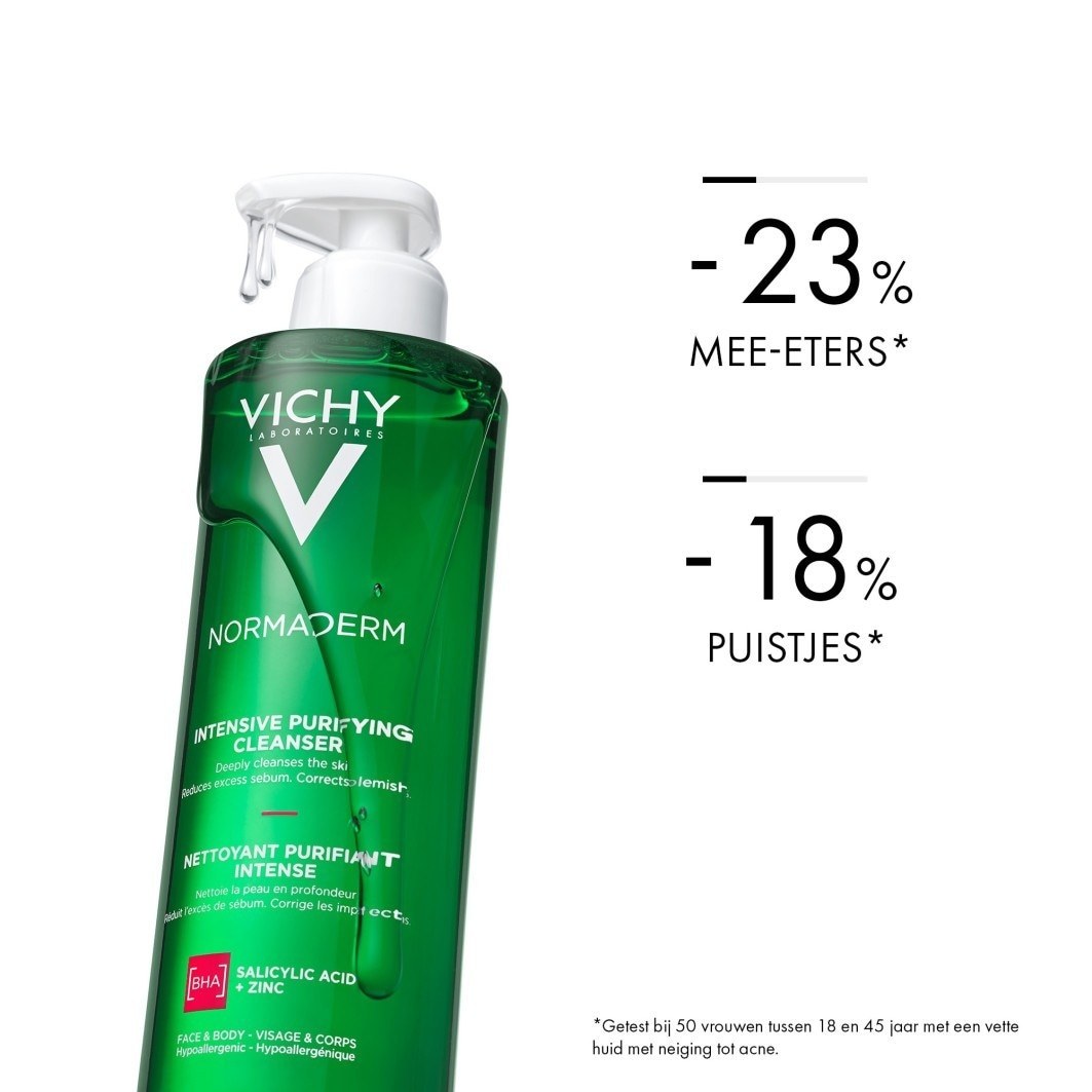 Vichy gel za čišćenje lica Normaderm Phytosolution intenzivni gel za čišćenje - 200 ml