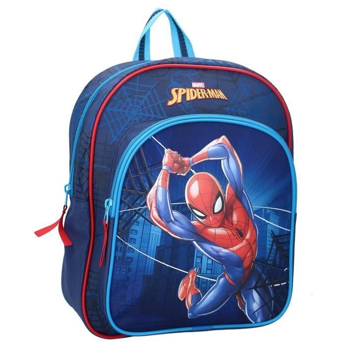 Zaino - OZABI - Spiderman - 30x25x11 cm - 100% poliestere - Bambino in età prescolare