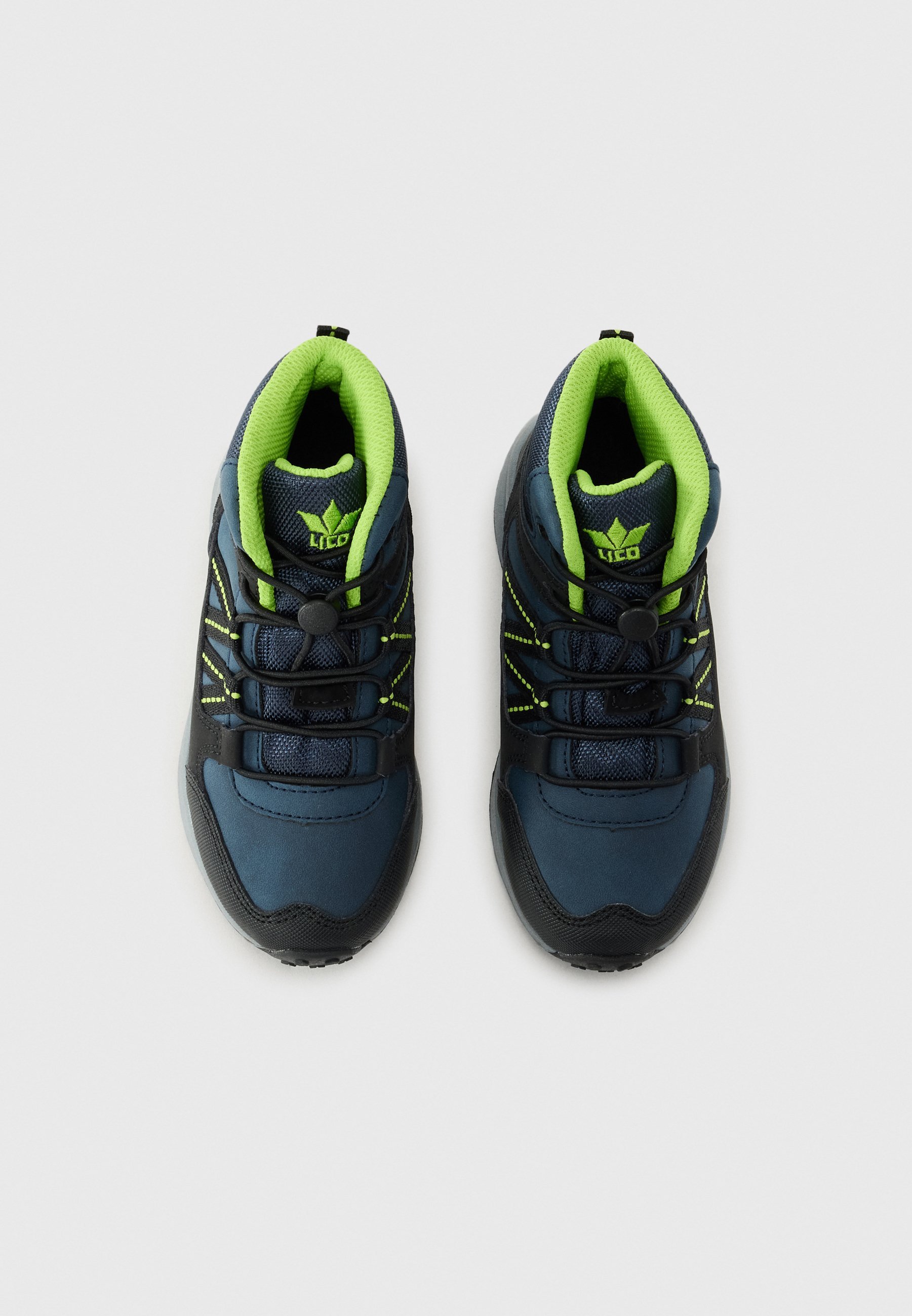 LICO SELFOSS TEX - Wandelschoenen - marineblauw/zwart/citroen