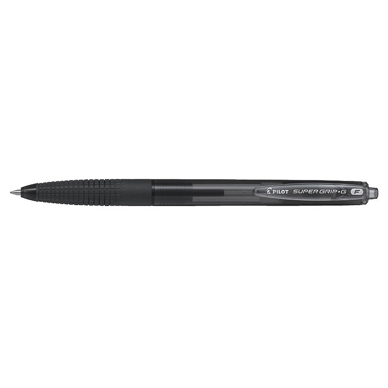 Pilot Kugelschreiber Supergrip G schwarz, 0,7 mm Strichstärke