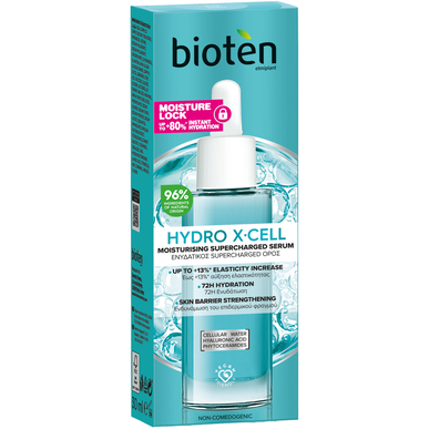 Bioten Hydro X-Cell Moisturizing Super Charged Serum Återfuktande ansiktsserum 30 ml 30 ml