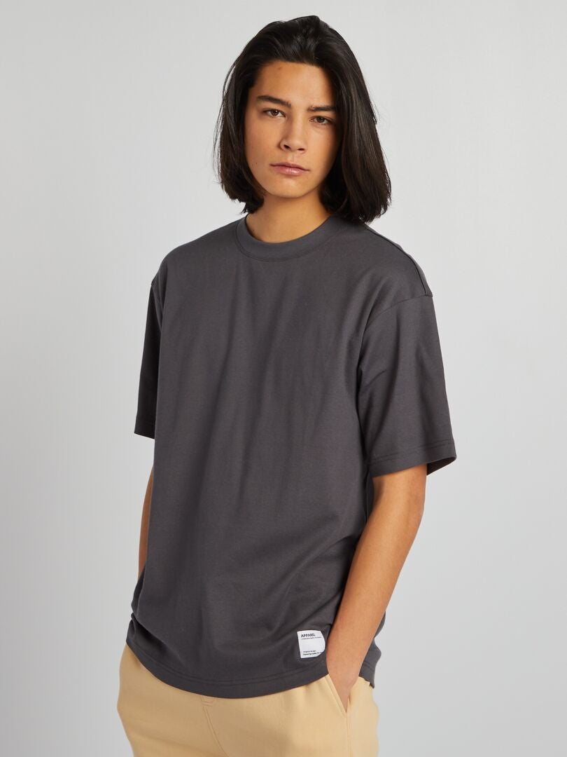 Camiseta de punto - GRIS