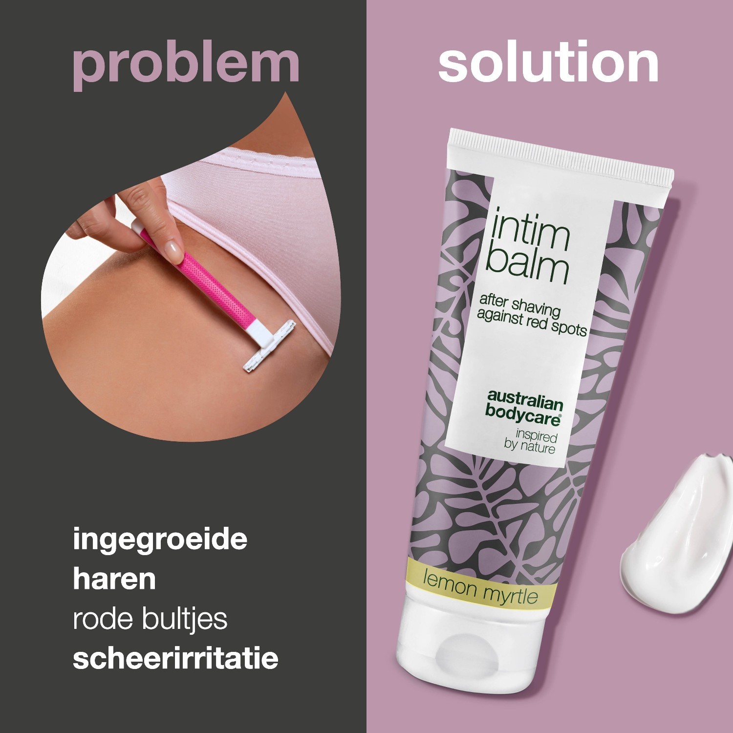 „Australian Bodycare Intimate Care“ intymios higienos balzamas su citrinų ir mirtų ekstraktu, 100 ml