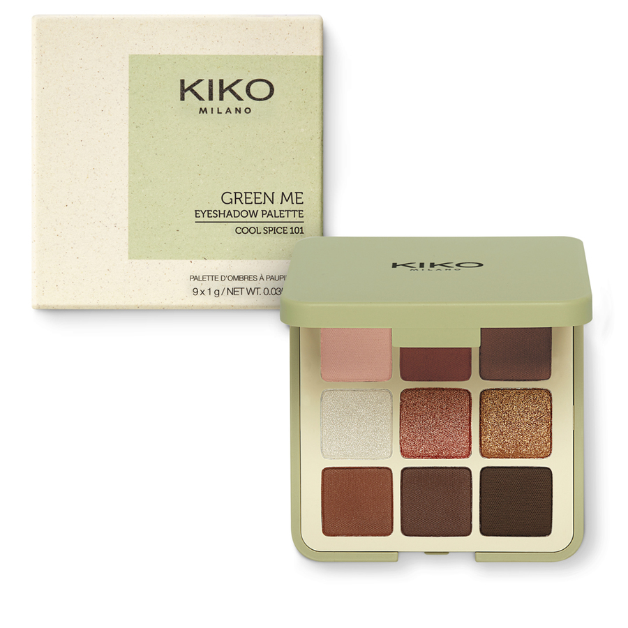 GREEN ME PALETA SJENILA ZA OČI 101 Cool Spice