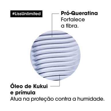 L'Oréal Professionnel Serie Expert Liss Unlimited sampon simító és gubancosodást gátló sampon 500 ml
