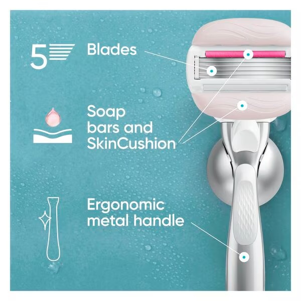 Gillette Venus Pro ComfortGlide rezervne oštrice s okusom jagode<br>3 komada