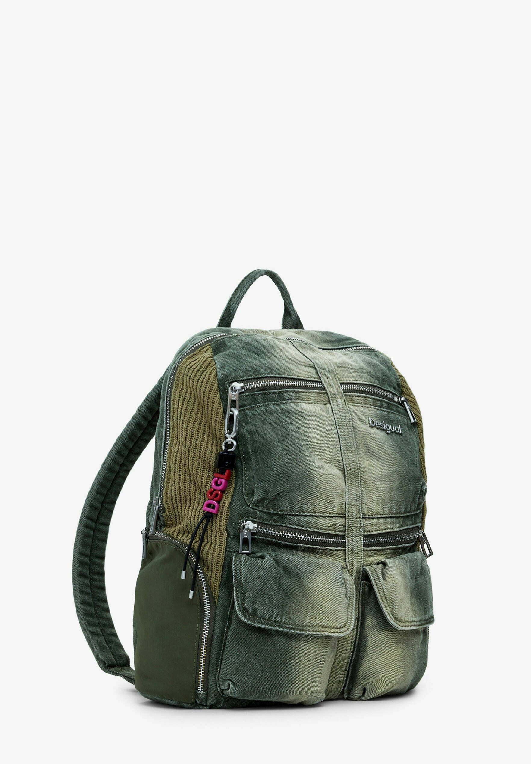 Desigual LARGE COMBINED - Zaino - verde