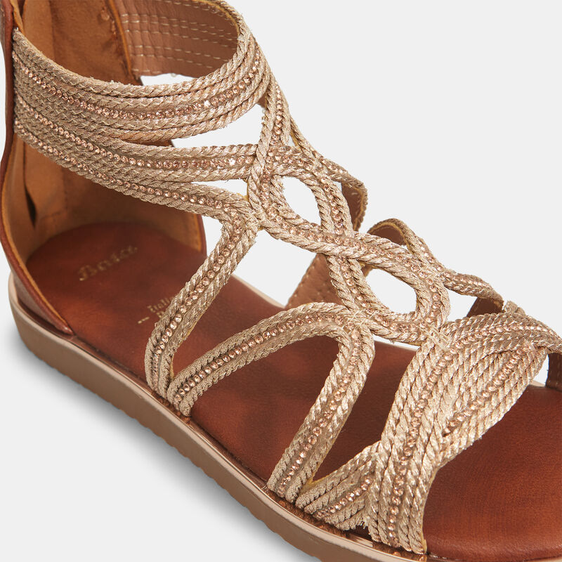 Sandalen met rits voor meisjes